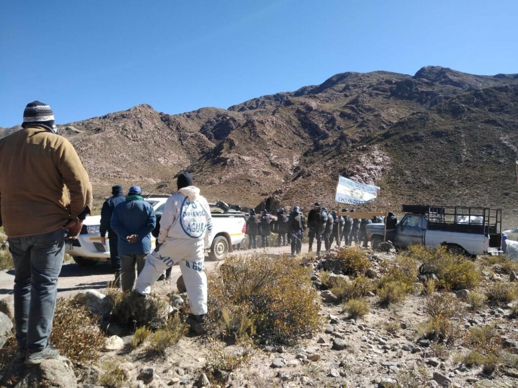 Catamarca Forte Répression Policière Contre Les Habitantes D